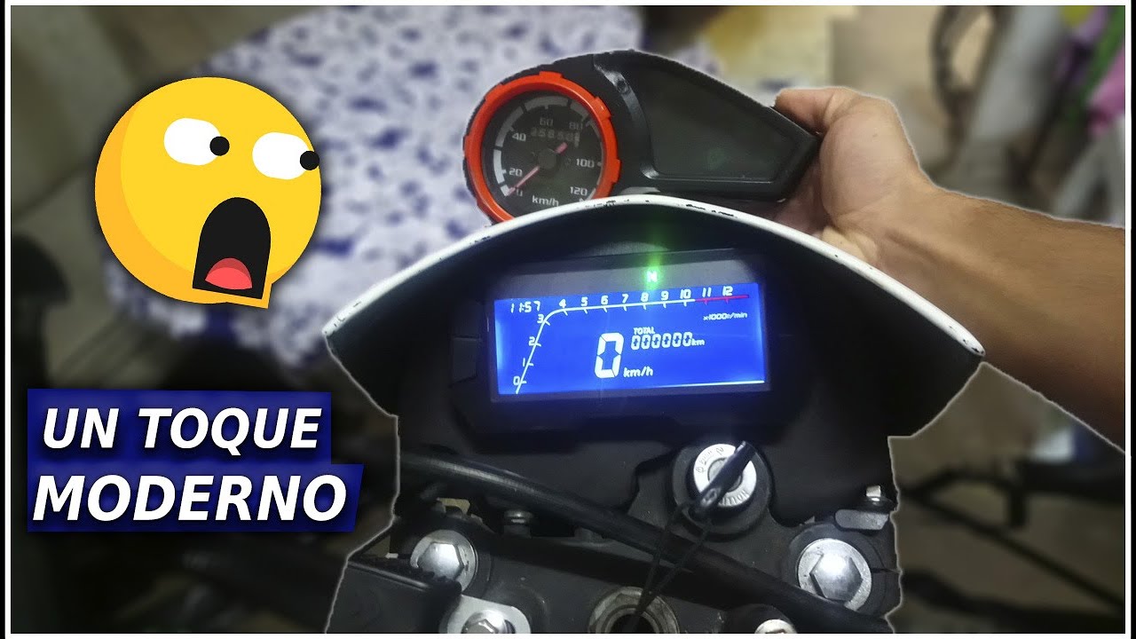 Tablero DIGITAL para moto Itálika DM200