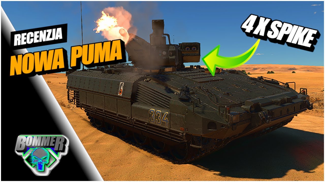 Nowa PUMA VJTF  ze SPIKE potrafi karać || WAR THUNDER ||