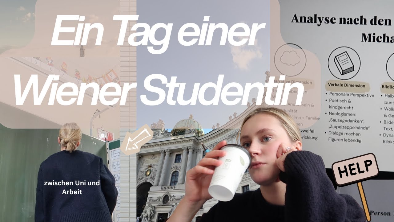 Realistischer Alltag zwischen Uni und Arbeit // Wien //Vlog