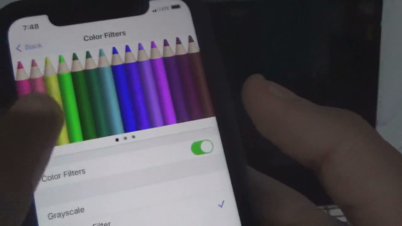 how to use the color filter on your iphone