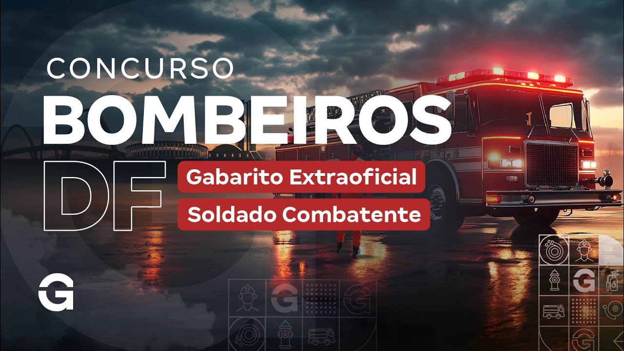 Concurso Bombeiros DF: Gabarito Extraoficial para Soldado Combatente