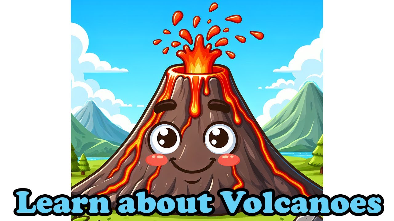 Volcanoes + Lava for kids ┃Educational Cartoons 🔥🌋