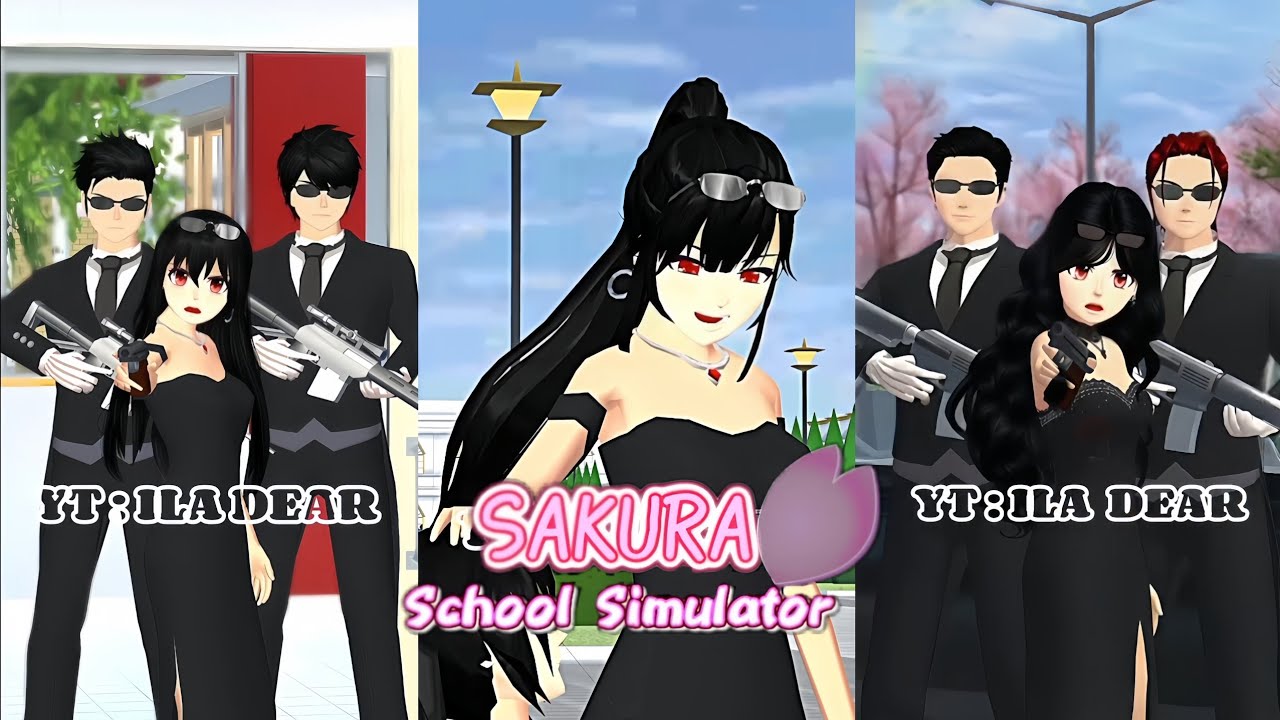 KOMPILASI SHORTS M4FIA MENYALAH🔥😎 || SAKURA SCHOOL SIMULATOR ILA DEAR
