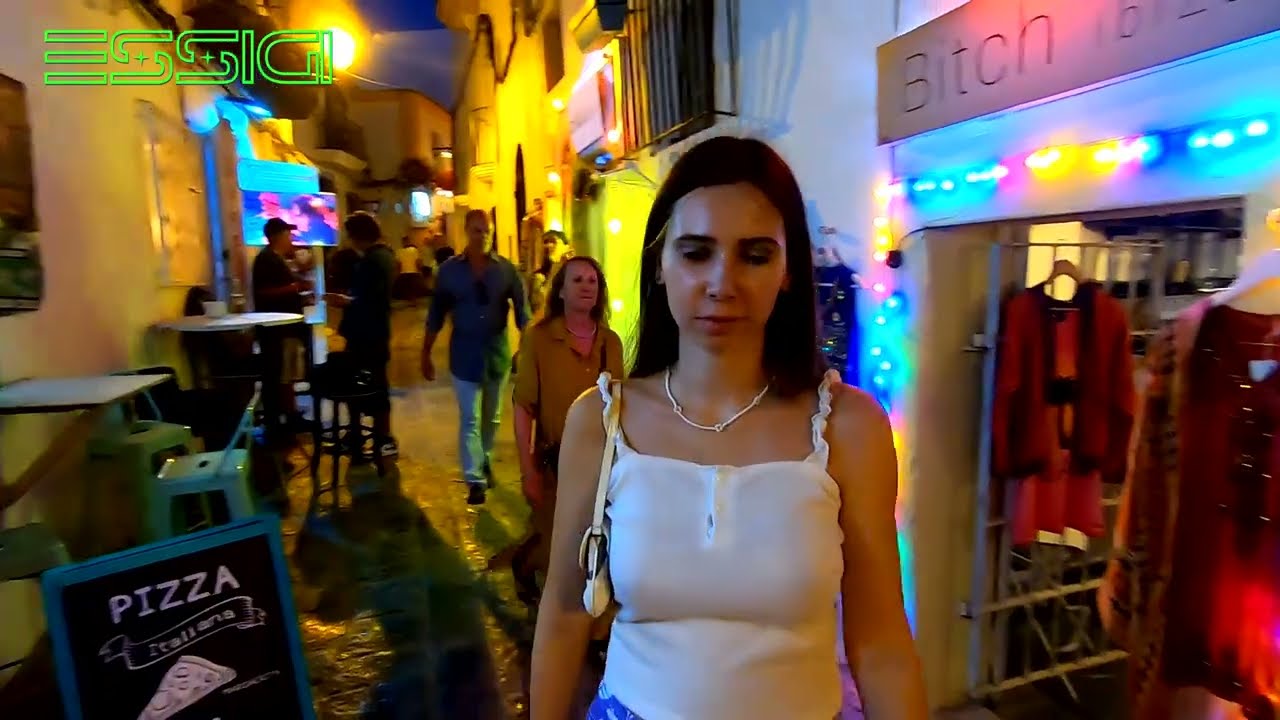 CALLE DE LA VIRGEN IBIZA JUNE 2022