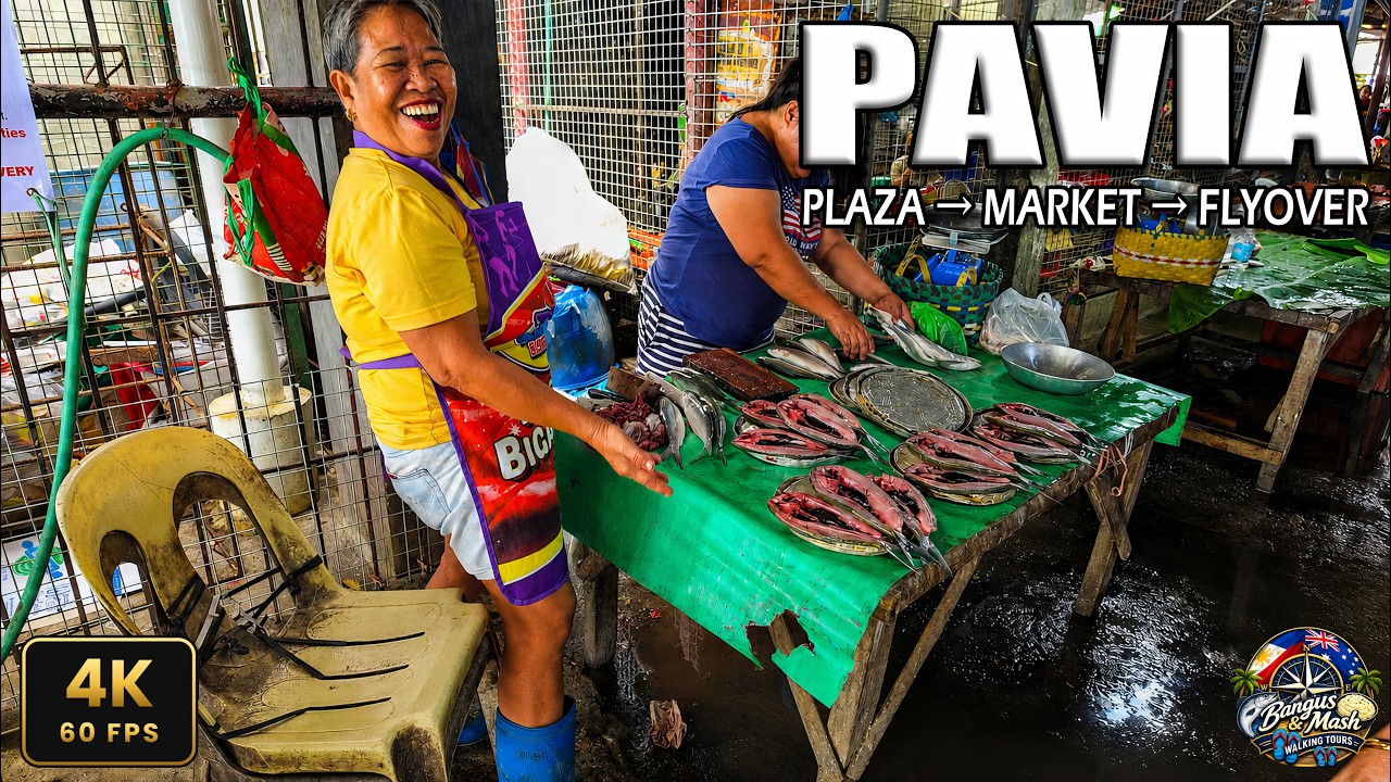 Pavia’s Hidden Charm – Market Walk & A Glimpse of Daily Life! 🏡 🇵🇭