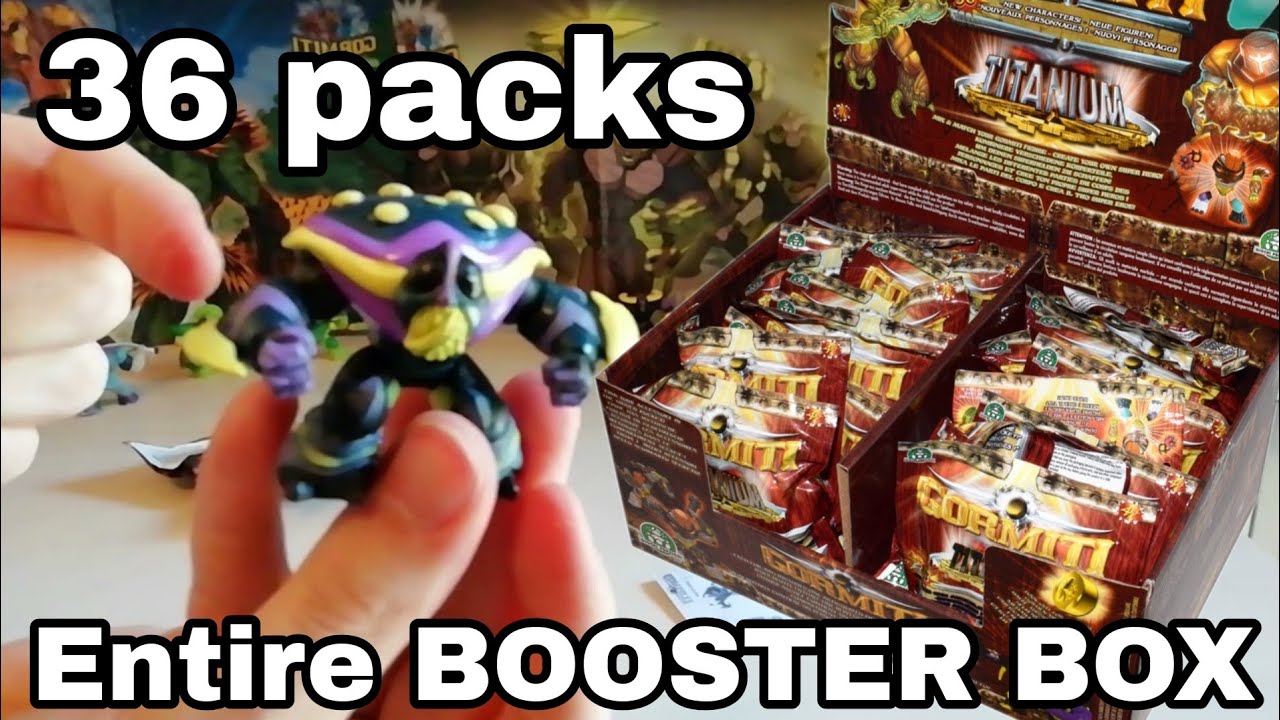 Gormiti Unboxing #6: Titanium Booster Box