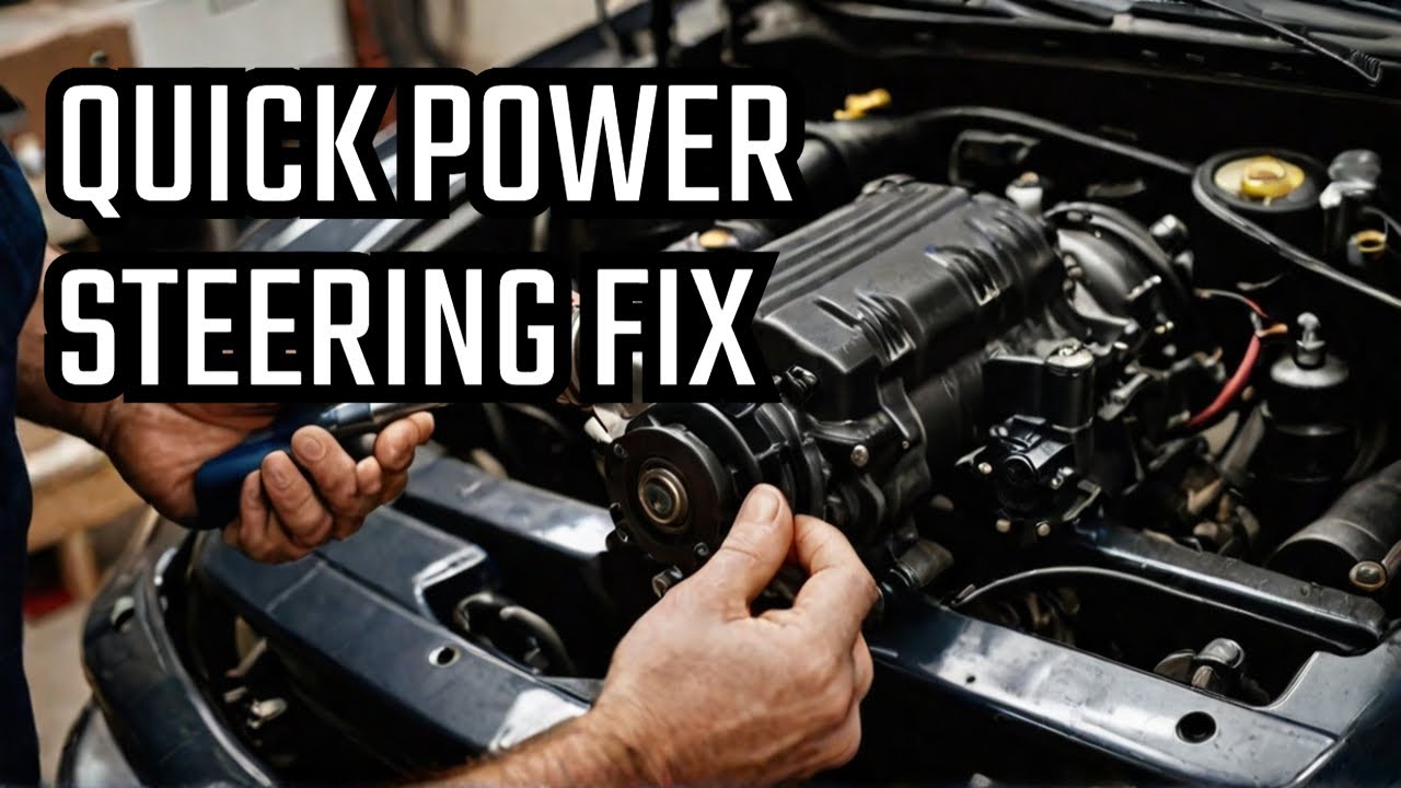 Isuzu 4jj1 Power Steering Pump Removal in 30 Minutes or LESS!