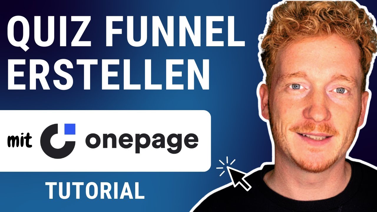 Quiz Funnel erstellen mit Onepage - Bestes Tool zur Lead Generierung für Agenturen