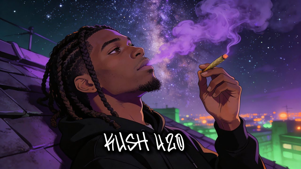 Smoke Clouds Drift - 420 Music for Chill, Stargazing & Peaceful Moments | Chill Rap x Blues Hip-Hop
