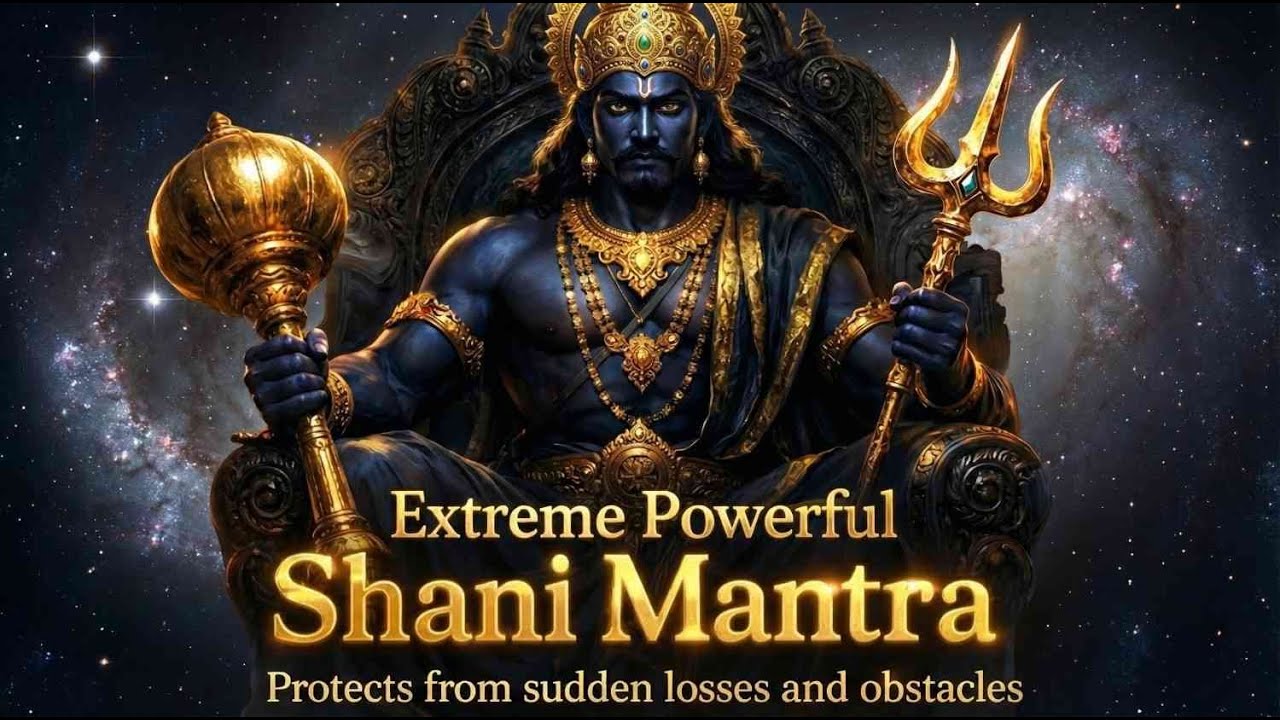 Extreme Powerful Shani Mantra No Music |Nilanjan Sambhasam Raviputram Yamagrajam #shanimantra #shani