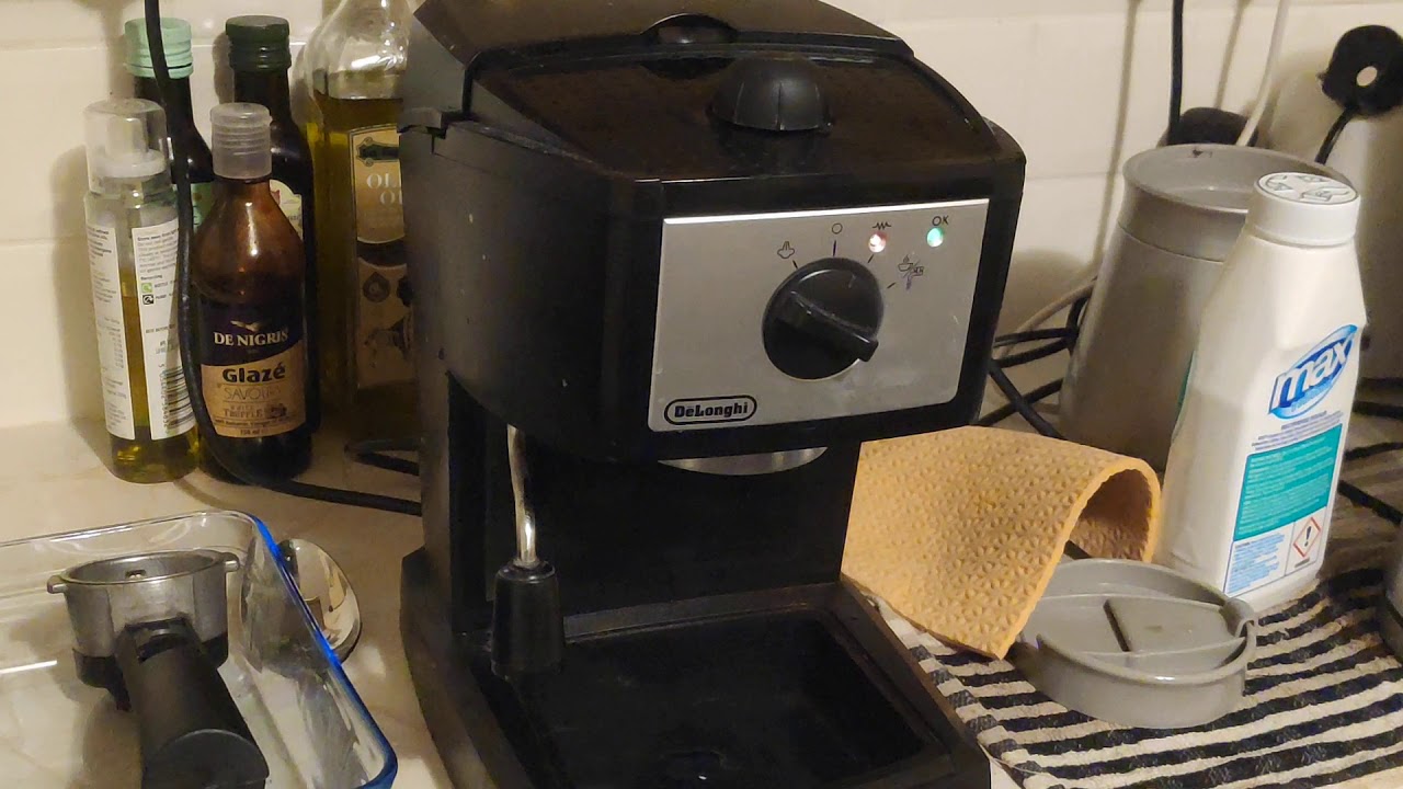 How to descale / clean coffee machine with citric acid.
