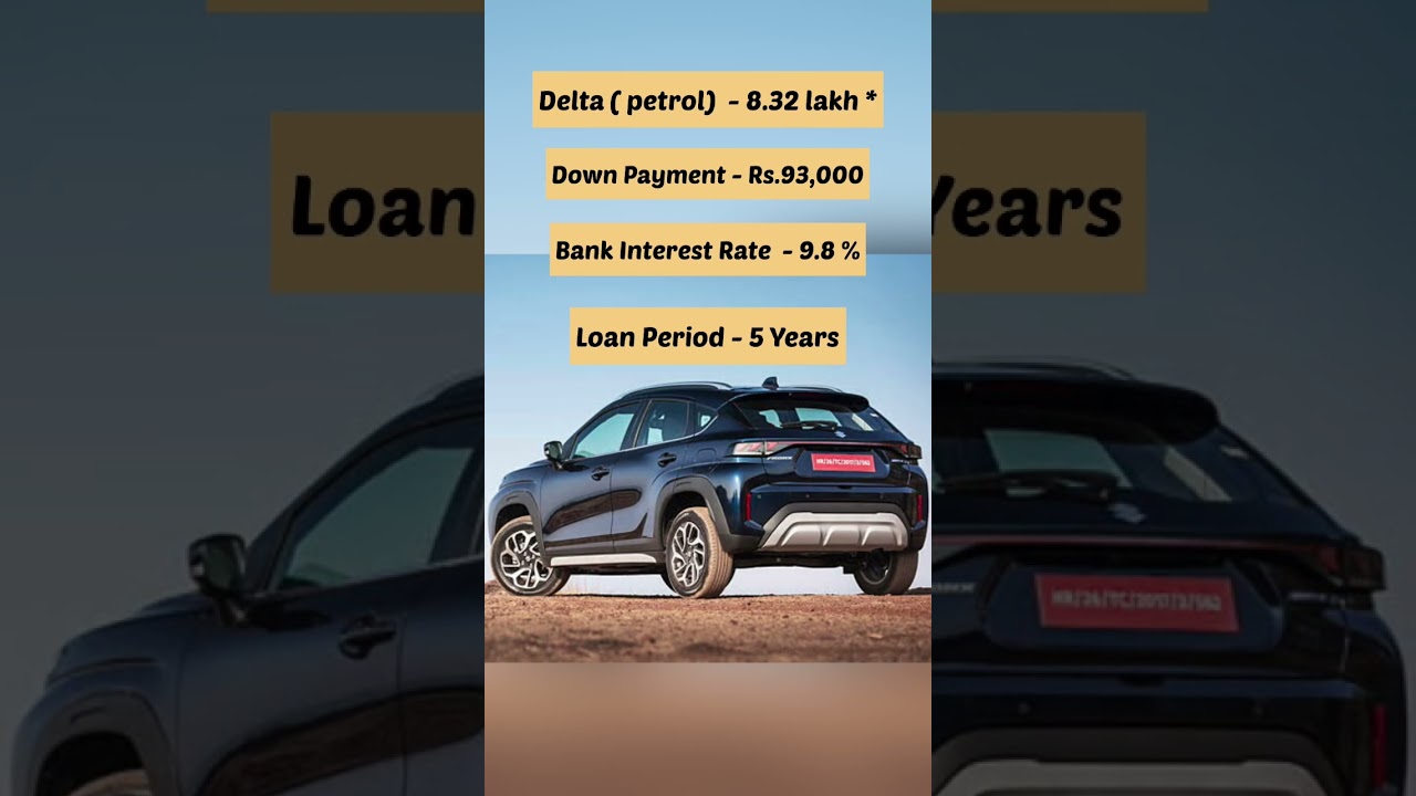 Maruti Fronx EMI Explained #maruti #fronxdelta #shorts #youtubeshorts #cars #youtubeindia #delhi
