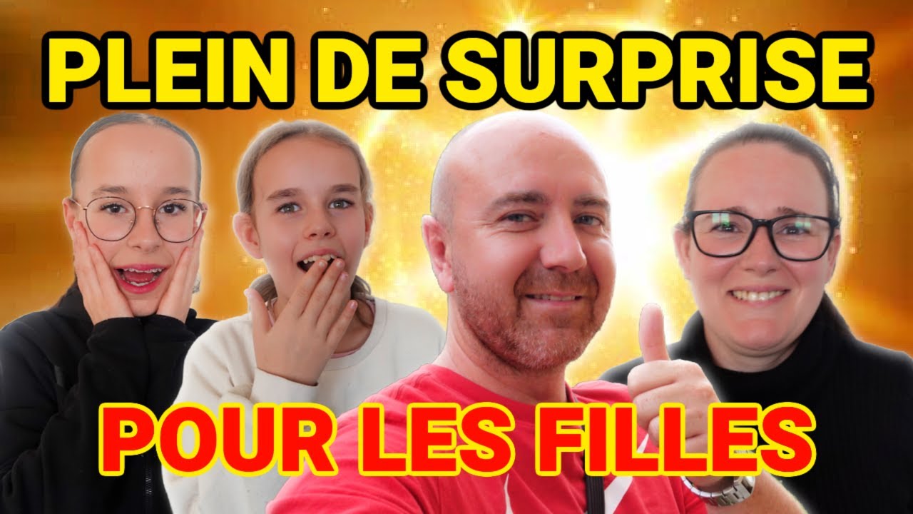 PLEIN DE SURPRISE POUR LES FILLES ( CHAUSSURES MAGIQUES POUR OCEANE )
