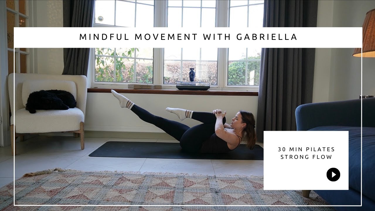30-Min Full Body Pilates Flow | Mindful Strength & Control