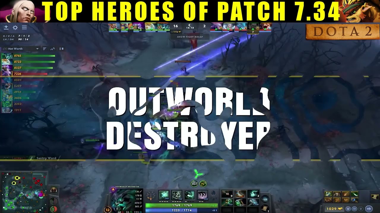 TOP 5 HEROES ON NEW PATCH 7.34 | DOTA 2