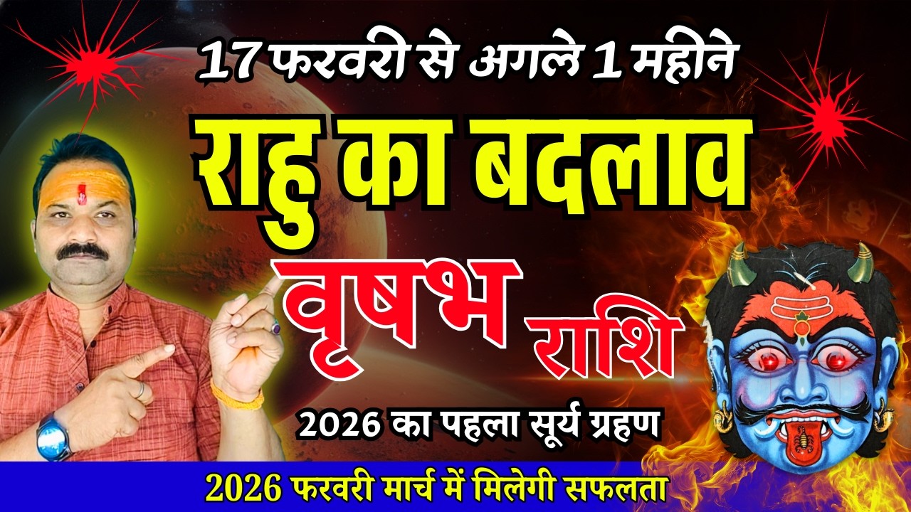 राहु का बदला – वृषभ (Vrishabh) Taurus राशि | सूर्य ग्रहण का क्या प्रभाव और उपाय All Is WellRashifal