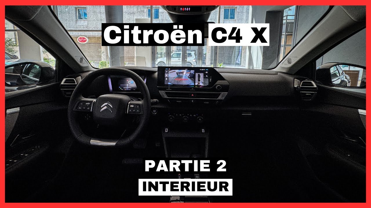 Citroën C4 X Max | Partie 2 : Intérieur | berline surélevée ou SUV coupé ?