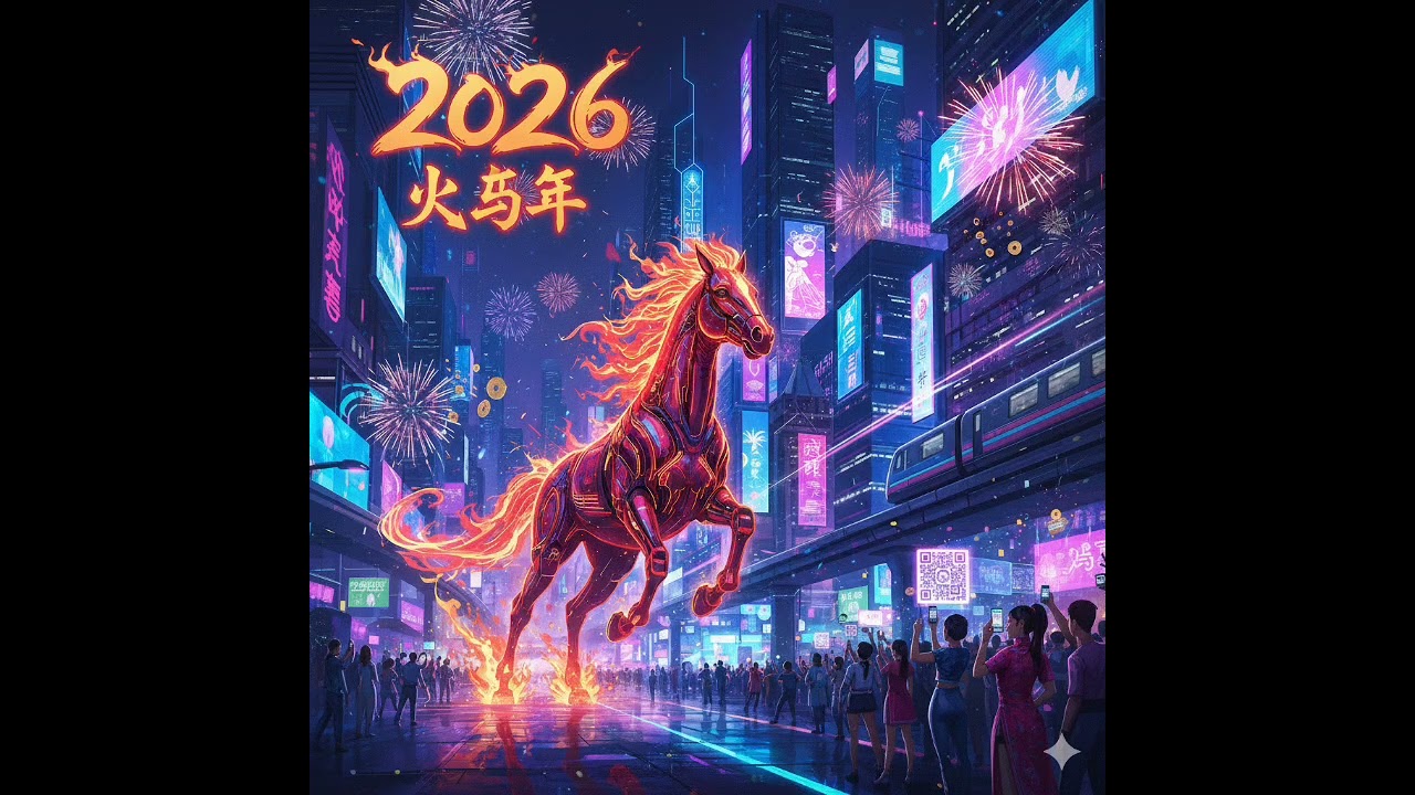 #丙午 - #BǐngWǔ #เปี้ยโง่ว #ChineseNewYear2026 #HappyChineseNewYear2026 ! 