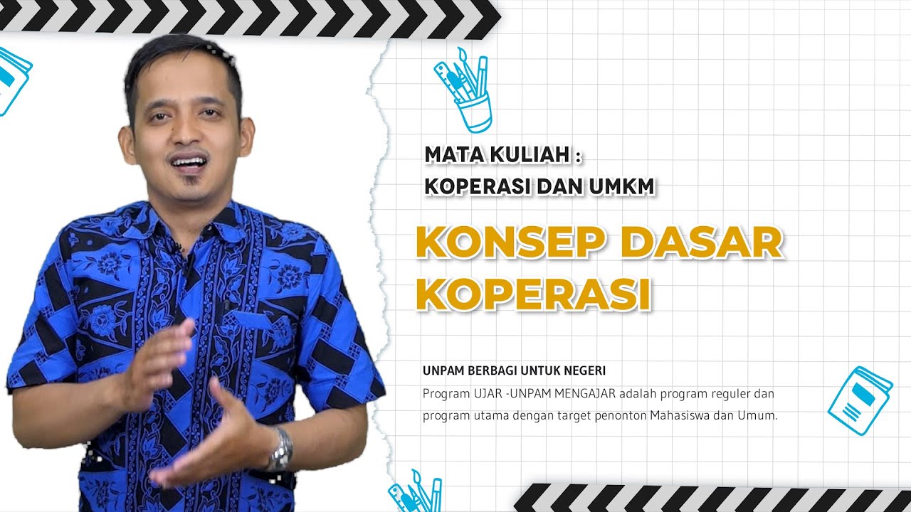 KOPERASI DAN UMKM PERTEMUAN 1 KONSEP DASAR KOPERASI