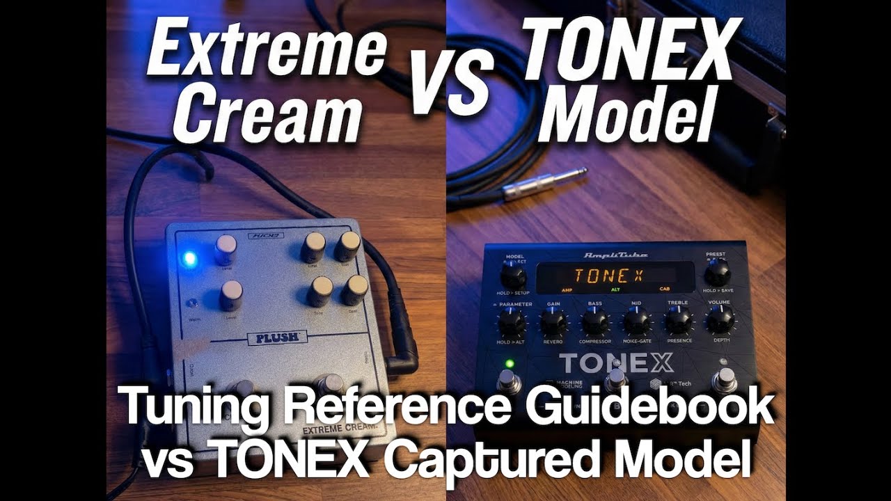 Fuchs Plush Extreme Cream vs. TONEX Shootout | Warm, Hot & High Gain Modes Compared #tonex #dumble
