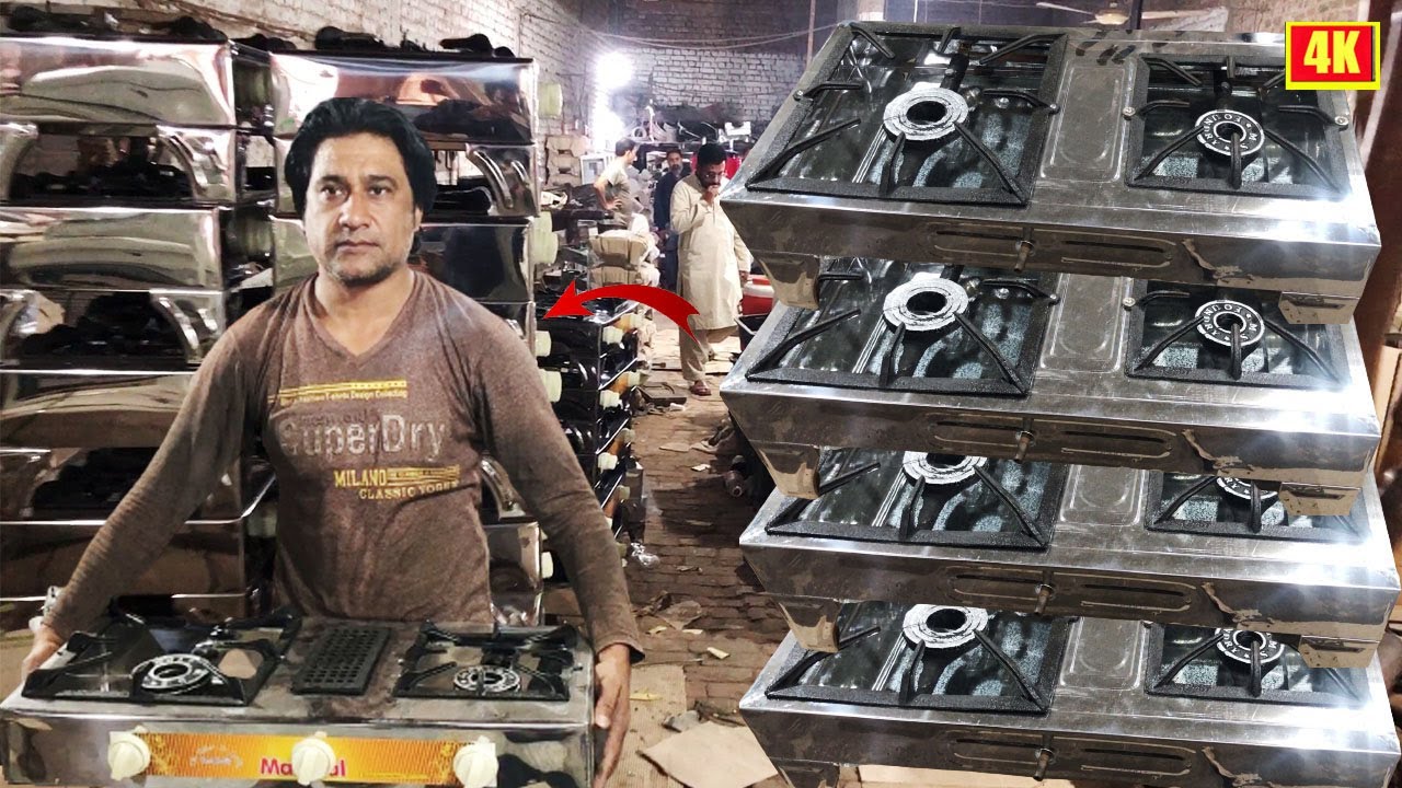 Making Gas Stove By Using stainless steel