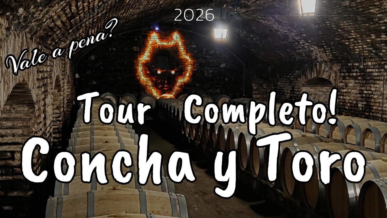 CONCHA Y TORO: Tour completo por uma das maiores vinícolas do mundo!