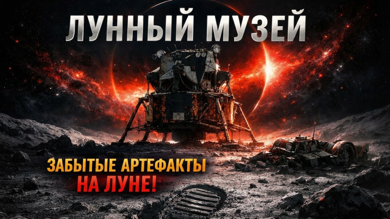 Лунный музей: 180 тонн человеческих следов, которые никто не увидит