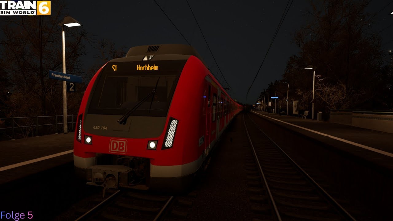 Unterwegs Auf der Strecke s bahn Frankfurt in TSW6 (Folge 5) 🚅