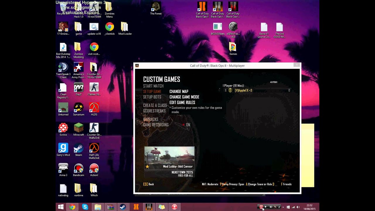 BO2 WATERFALL_V1 MENU [PC VERSION ONLY]