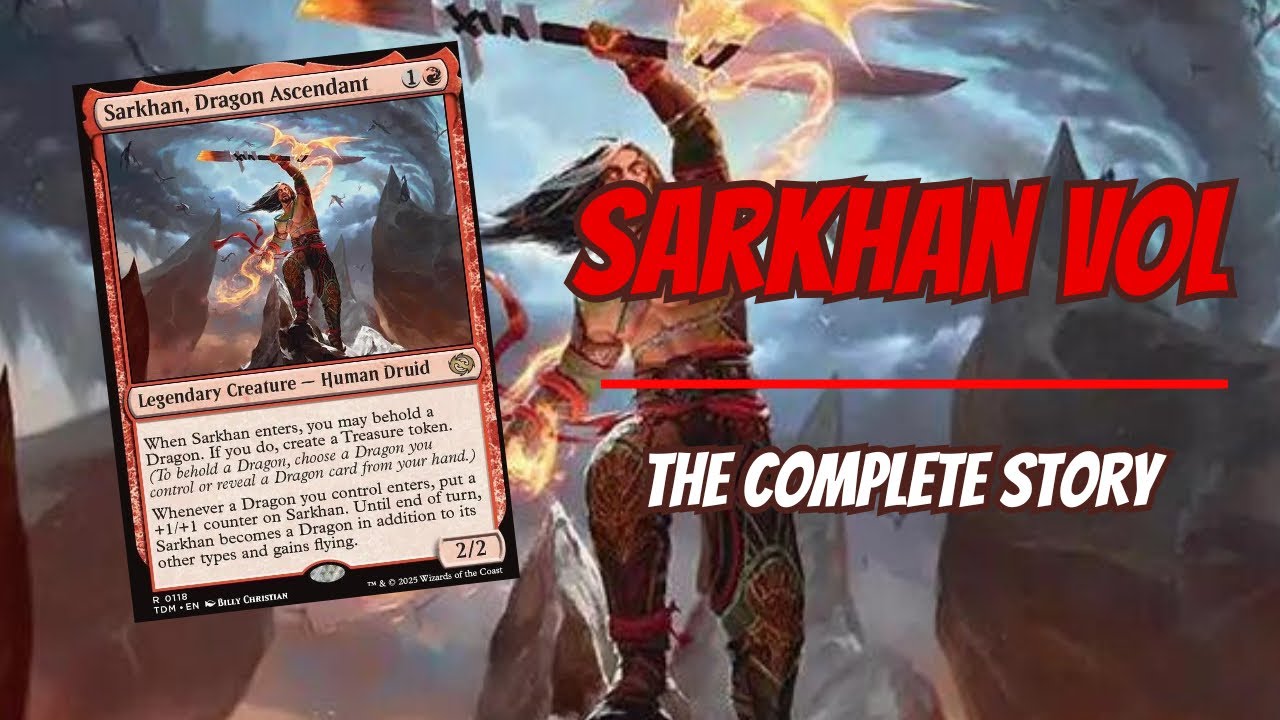 The Complete Sarkhan Vol Story | Magic: The Gathering Lore Explained