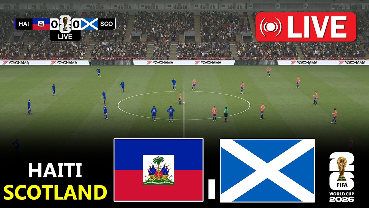 Haiti vs Scotland | World Cup 2026 | Full Match Streaming | PES 21 Video Game - Simulation