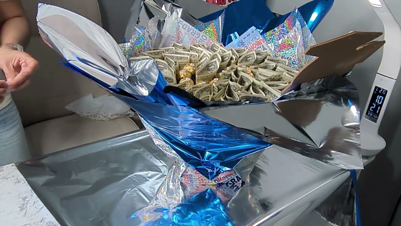 TUTORIAL DE RAMO DE BILLETES/RAMO BUCHON.
