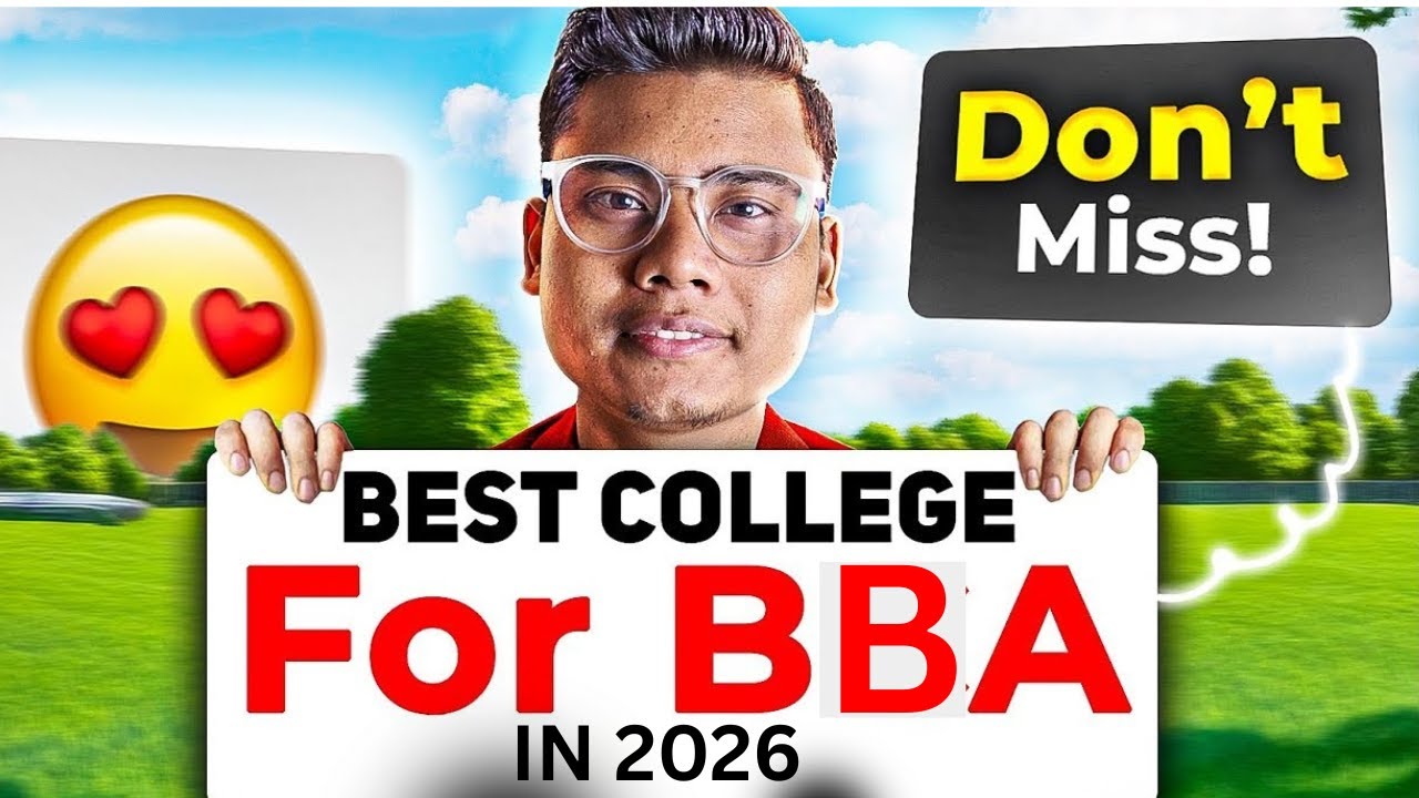 Top BBA Colleges in India for 2026 😍|Best Placements, vibrant campus life, Best Industry Connection.
