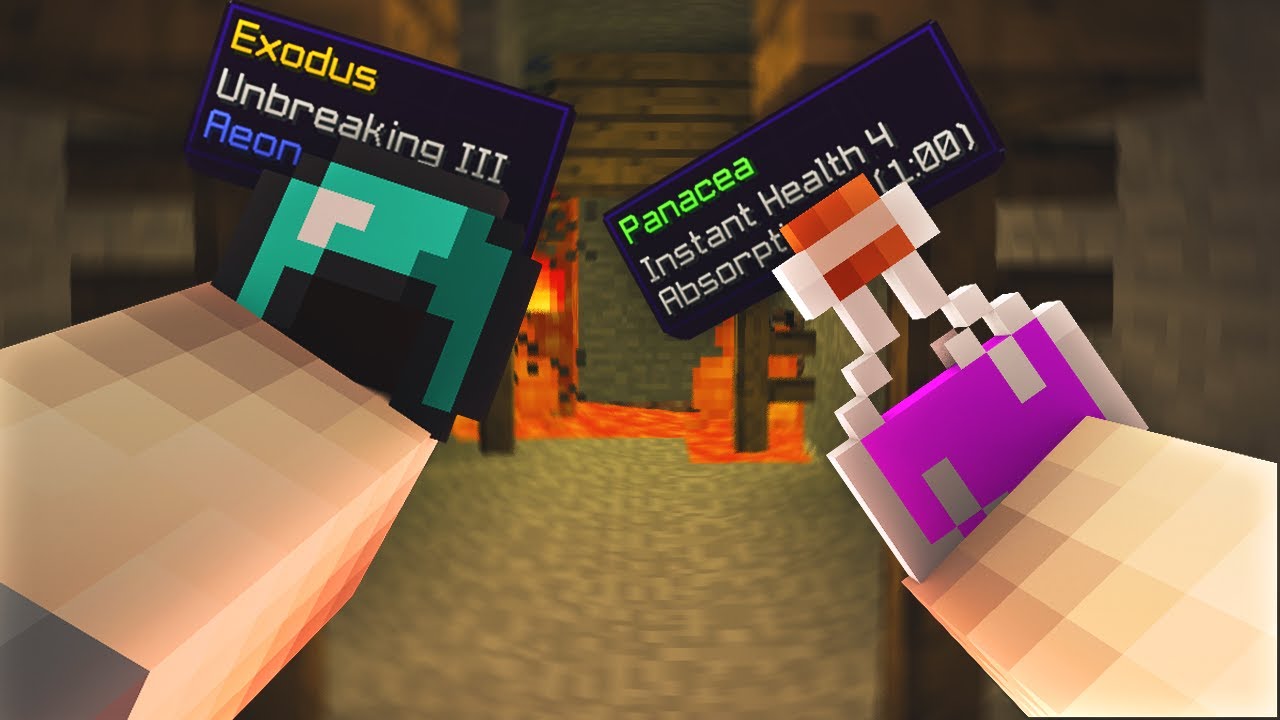 crafting two legendary items in hypixel uhc