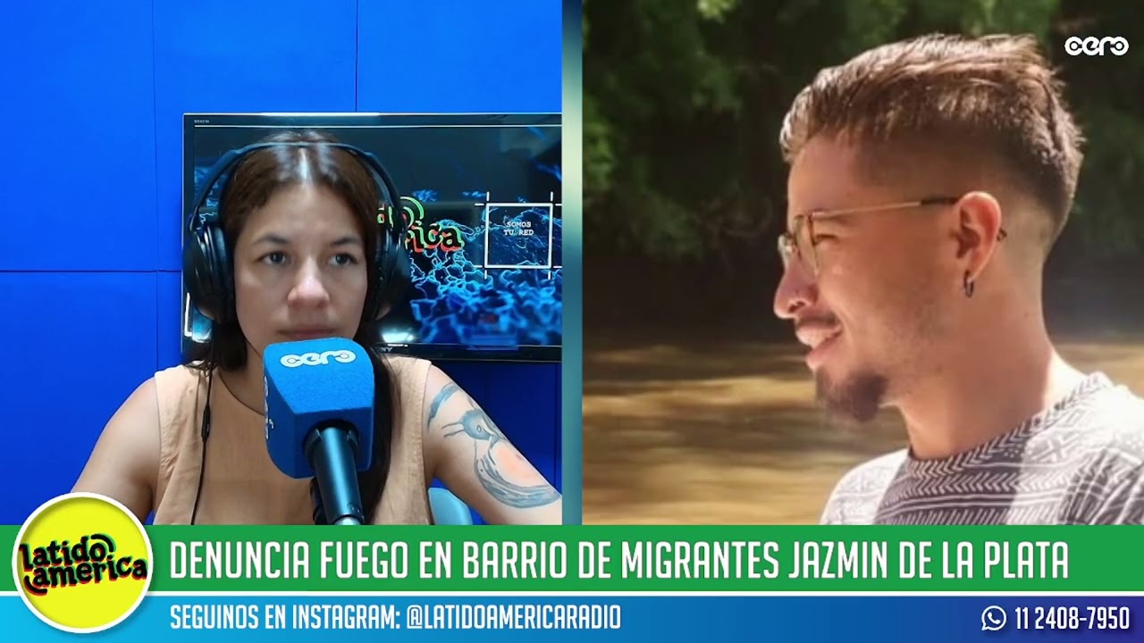 Entrevista a Carlos Guerra Incendios Barrio Jazmín de La Plata 12 de febrero de 2026