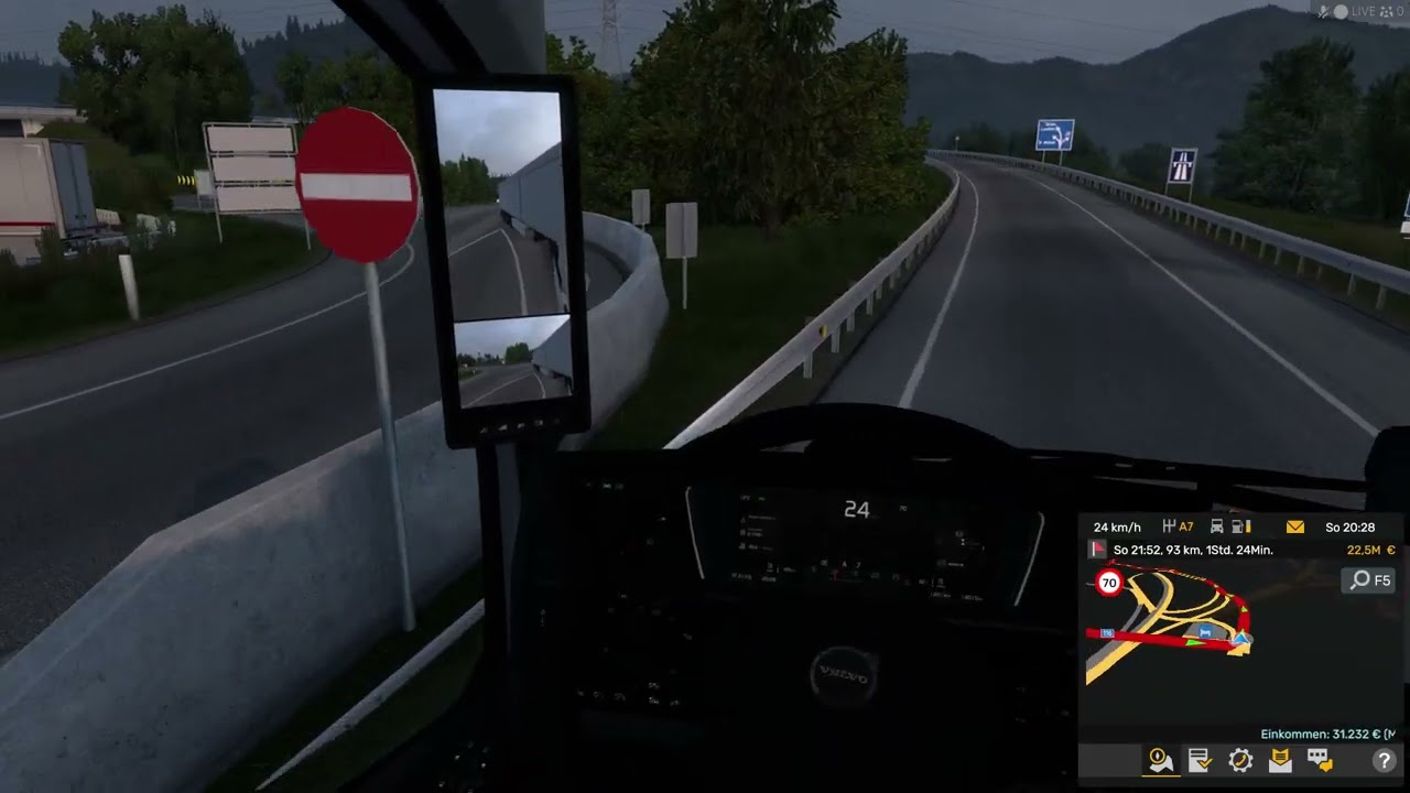 ETS2 | Relaxing Nature Drive from Leoben to Graz (Austria)