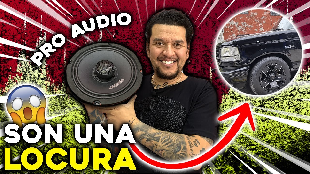 🔥 Suena duro y con mucha calidad | Mmats Pro Audio coaxiales  | Car audio