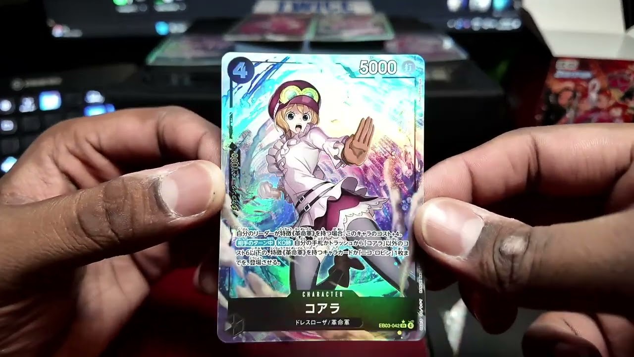 Pulled the GOLD in One Piece EB03!!!