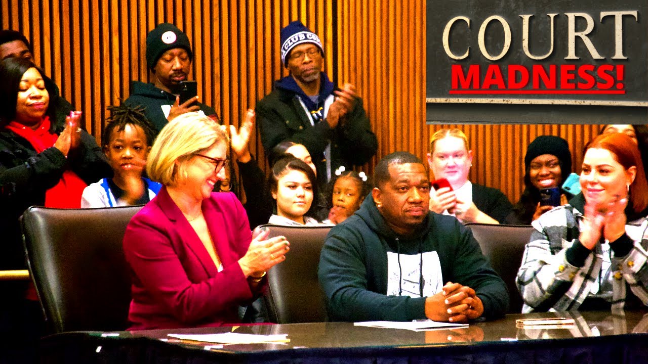 COURT MADNESS  Crowd Applaud For Wrongfully Convicted Man Found NOT Guilty