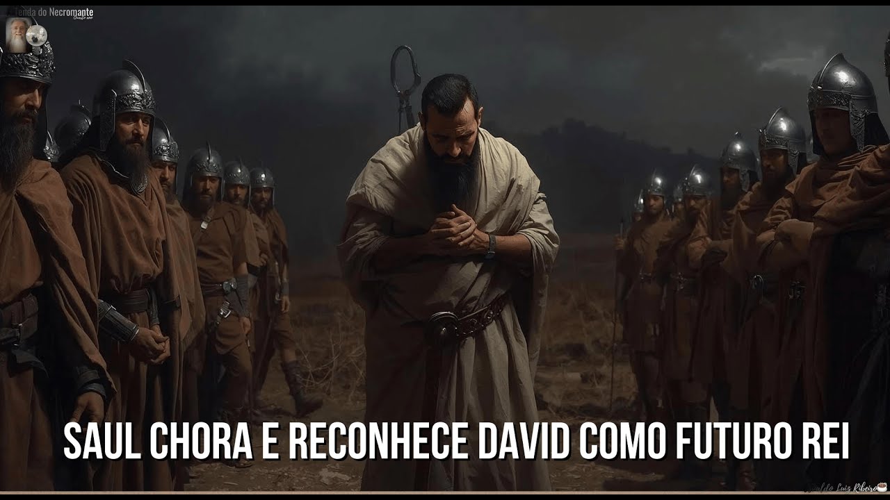 1 Samuel 24,15-23. Reconciliação? Saul chora emocionado e reconhece que Davi será o próximo rei