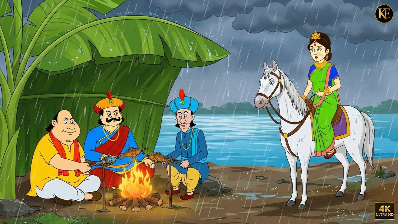 ঝড়-বৃষ্টির রাতে নদীর ধারে রাজাদের রহস্যময় আসর! | Gopal Bhar - গোপালভাঁড় | New Episode 2026