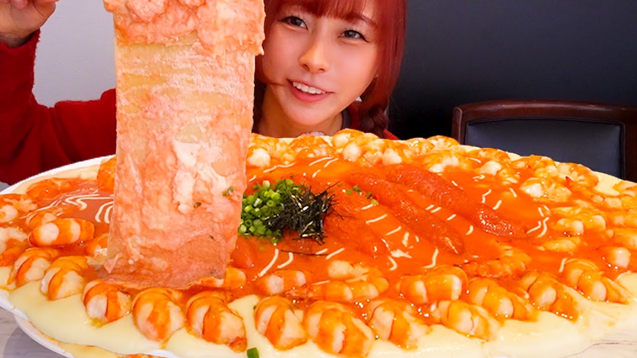 【大食い】4kgのデカ盛り明太子パスタ