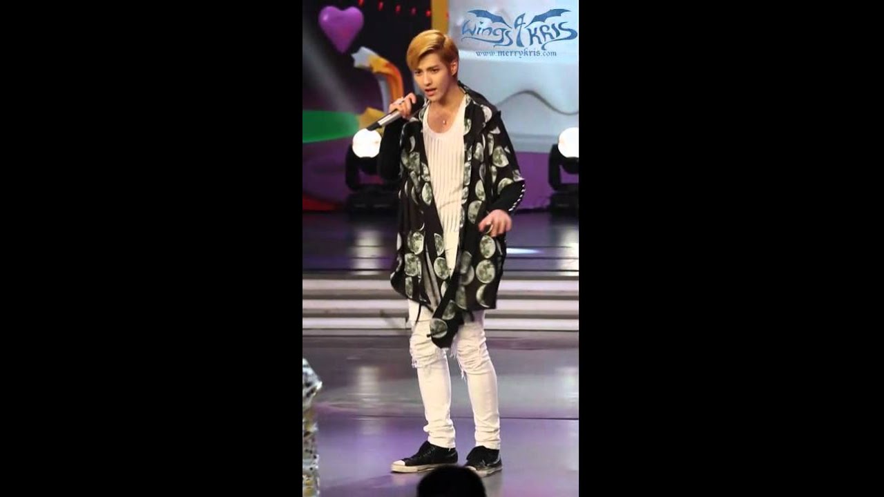 [Fancam] EXO - Kris Focus in Two Moon performance at 120703 Happy Camp recording