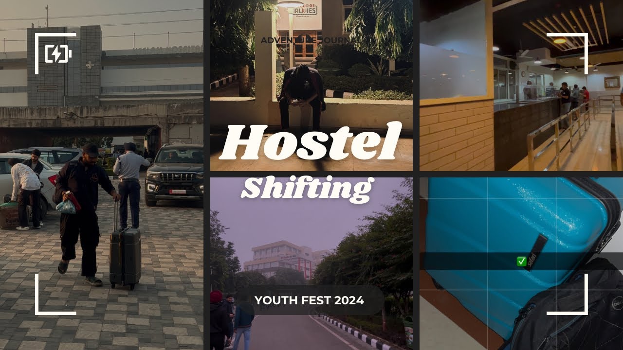 Shifting To Hostel❤️|Youth Fest & Rangezz Incoming 😍|Chitkara University 2024📍