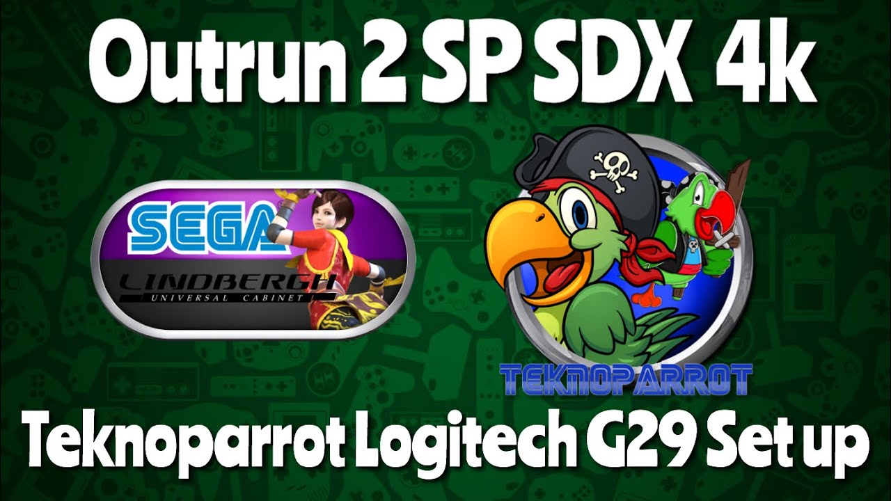 Outrun 2 SPDX FFB G29 Wheel set up Teknoparrot