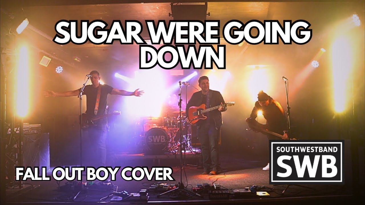 Sugar, We’re Goin down - Live Fall Out Boy cover by UK wedding band South West Band 