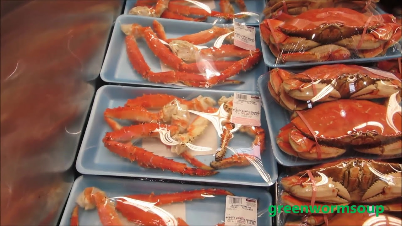 Alaska Red King Crab @ Costco Store