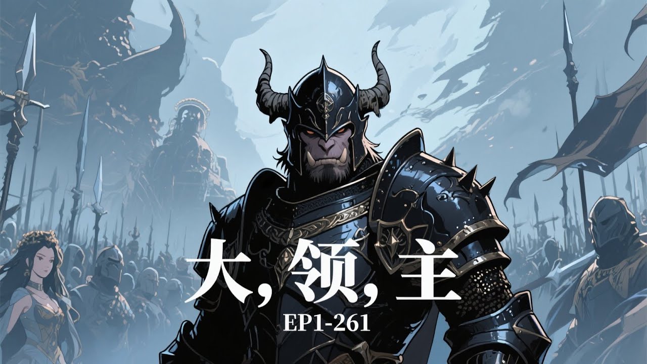 🔥《大，领，主》EP1-261 💥杀兽人，夺领土，建立一方势力，追公主，爱女皇，成就一世威名。登巅峰，奴百万，享尽荣华富贵，斩仇敌，杀权贵，成我领主大名。#爽文#小說#有声书#漫画