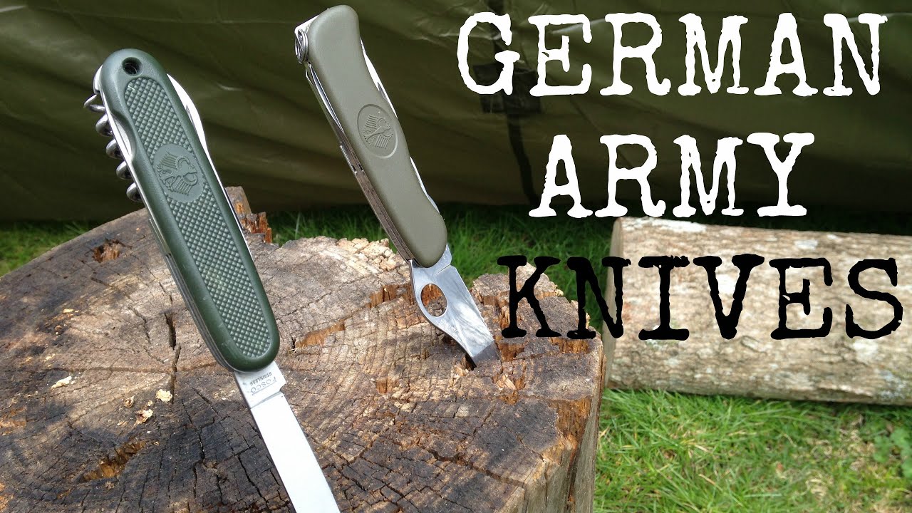 Victorinox German Army Knives - OLD & NEW