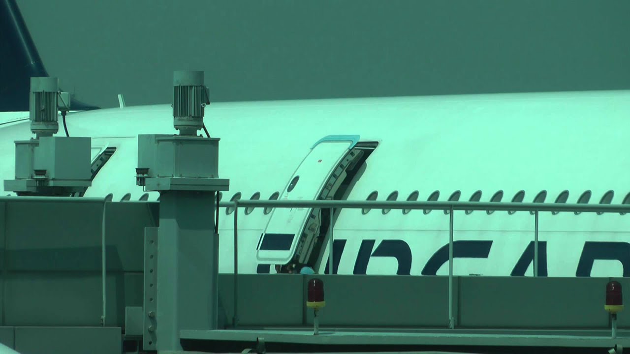 A380 Door Seal Repairs another ATC Communication Singapore Changi Airport
